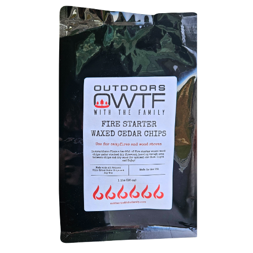 Fire Starter Waxed Wood Chips - 1lb Bag