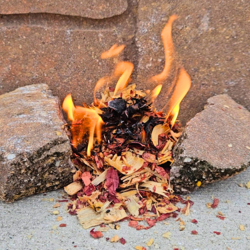 Fire Starter Waxed Wood Chips - 1lb Bag